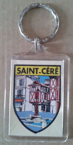 Porte Clé Saint-Céré Prénom "Adrien" 6/4,2 Cm Anneau 2,8 Cm De Diamètre