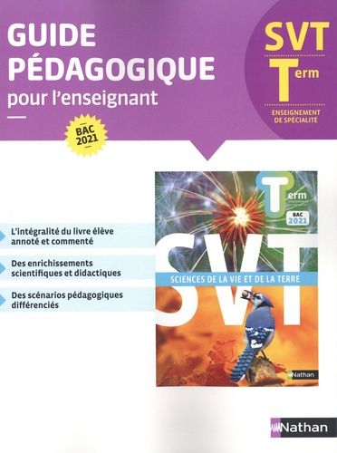 Svt Tle Enseignement De Spécialité - Guide Pédagogique Pour L'enseignant - Edition 2020
