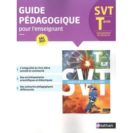 Svt Tle Enseignement De Spécialité - Guide Pédagogique Pour L'enseignant