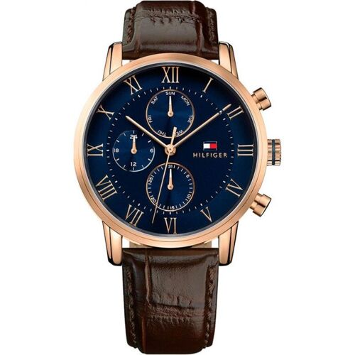 Tommy Hilfiger Montre Noir Multi-Cadrans Hommes Kane 1791401