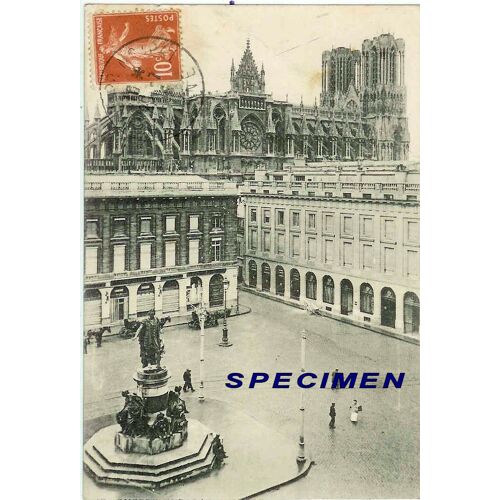 Reims Cathédrale Et Place Royale