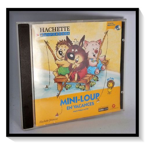 Mini Loup En Vacances - Cd Rom Ordinateur Mac & Pc