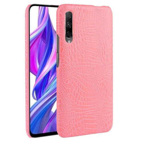Classique Élégant Étui Pour Huawei P Smart Pro 2019 Anti Éraflure Mode Classique D'alligator Housse De Protection Compatibilité - Couleur Rose