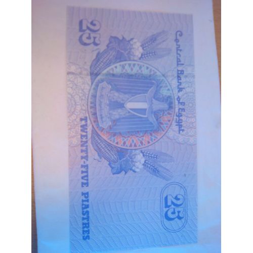 Billet 25 Piastres Égypte