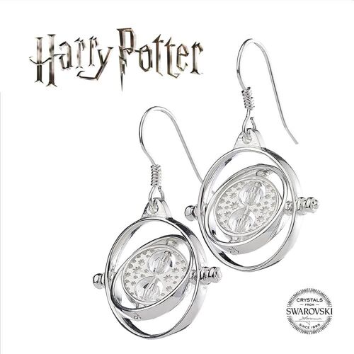 Harry Potter X Swarovski Boucles D'oreilles Retourneur De Temps