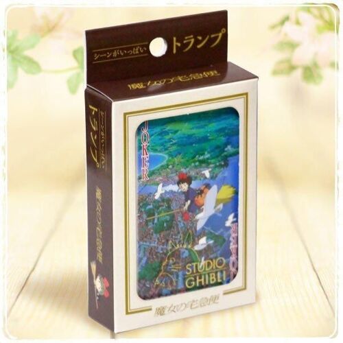Ghibli - Kiki La Petite Sorcière - Jeu De Cartes À Jouer (54 Cartes)