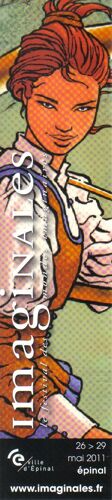 Marque Page Leblan Hervé Festival Imaginales Epinal 2011