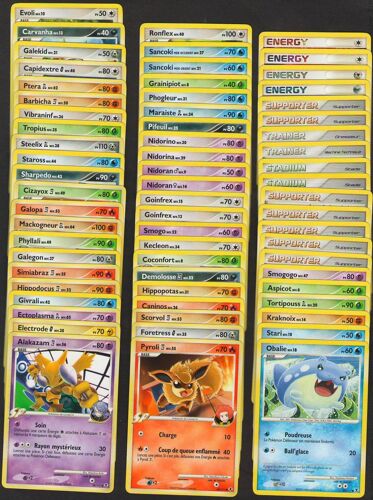 Lot De Cartes Pokémon