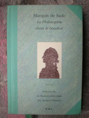 La Philosophie Dans Le Boudoir