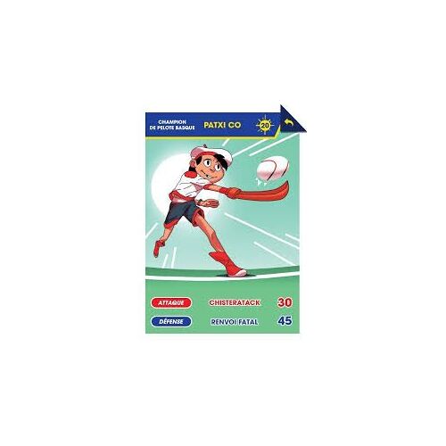 Image Pitch Tour Du Monde Des Sports N°20 - Patxi Co - Champion De Pelote Basque - 8,5x6 Cm