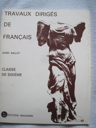 Travaux Dirigés De Français Classe De Sixième