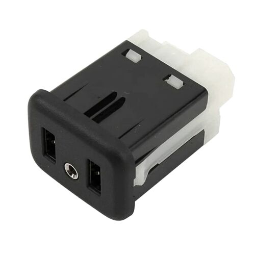 Adaptateur D'interface Aux Pour Lecteur De Voiture, Console Centrale Audio, Double Port Usb 13519224