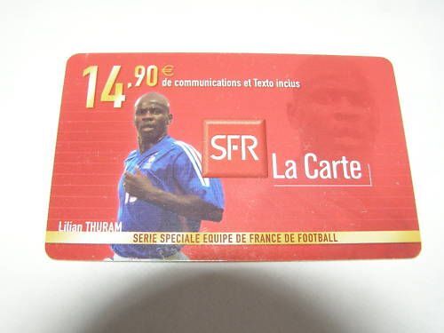 Carte S F R , 22,90 ¿ De Communication Thierry Henry
