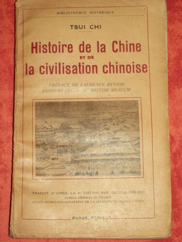 Histoire De La Chine Et De La Civilisation Chinoise