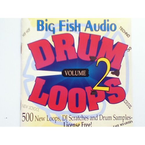 Big Fish Audio - Drum Loops Volume 2 - Cd Album