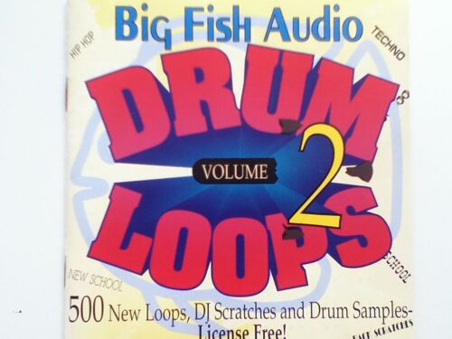 Big Fish Audio - Drum Loops Volume 2 - Cd Album