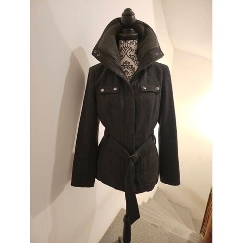 Manteau En Laine Gris Foncé La Redoute 36