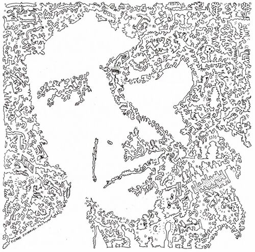 Portrait De Leonard Cohen. Canada