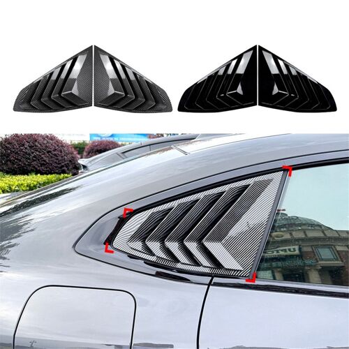 Persiennes De Fenêtre Arrière Voiture, Volets, Garniture Couverture Pour Série 4 Gran Coupé G26 2020+, Accessoires Voiture En Fiber