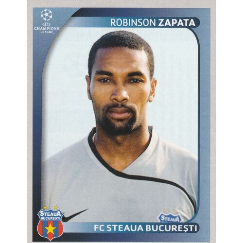 Stickers Image Panini - Champions League 2008 / 2009 - N°503 - Robinson Zapata - Fc Steaua Bucuresti