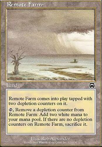 Ferme Isolée ( Remote Farm ) - Magic Mtg - Masques Vf E 323 - C