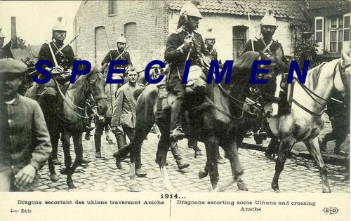 Dragons Escortant Des Uhlans À Aniche