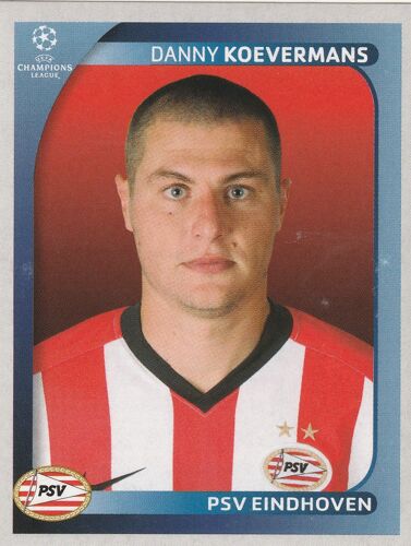 Stickers Image Panini - Champions League 2008 / 2009 - N°433 - Danny Koevermans - Psv Eindhoven