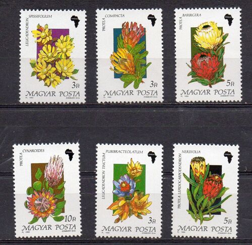 Hongrie- Série De 6 Timbres Neufs- Fleurs