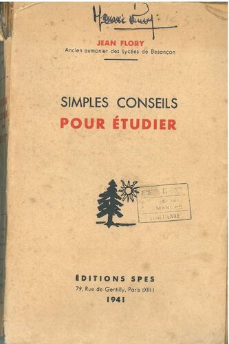 Simples Conseils Pour Etudier