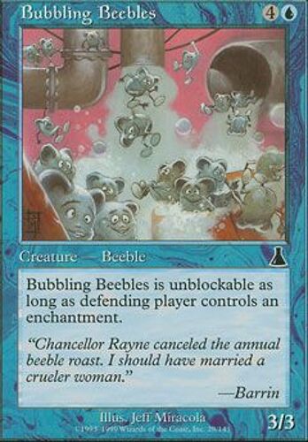 Bibules Bouillonants ( Bubbling Beebles ) - Magic Mtg - Destinee Vf E 29 - C