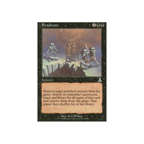 Eradication Rigoureuse ( Eradicate ) - Magic Mtg - Destinee Vf E 60 - U