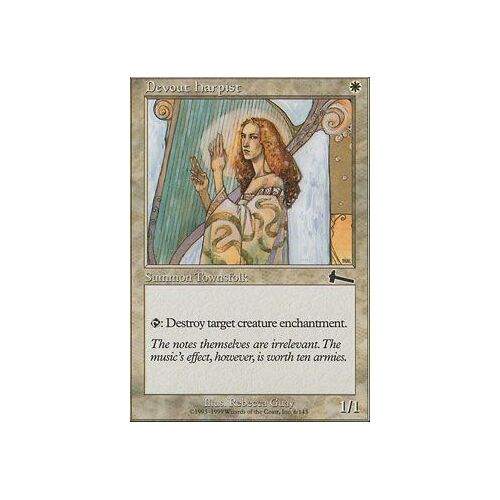 Devout Harpist (Harpiste Fervente ) - Magic Mtg - Legacy Vo E 6 - C