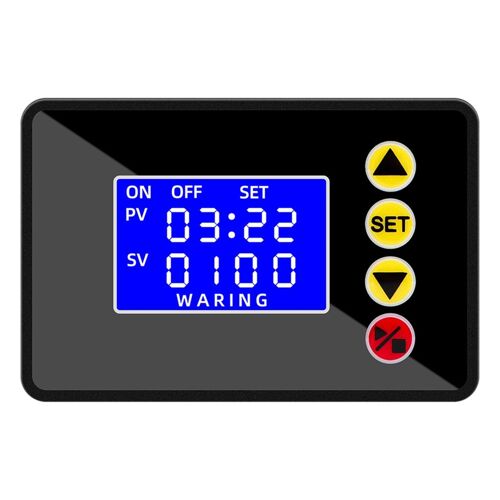 Interrupteur de Minuterie Numérique Programmable, Contrôle Relais, Contrôleur Temps, Relais Retard, Synchronisation Cycle Marche/Arrêt, DC 12 V