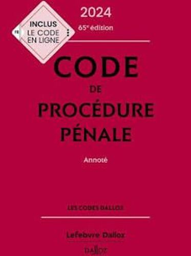 Code De Procédure Pénale
