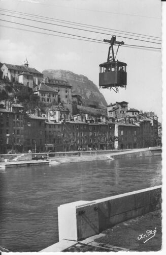 Grenoble - Le Départ Du Téléférique - Ayant Circulée - Ref 061584