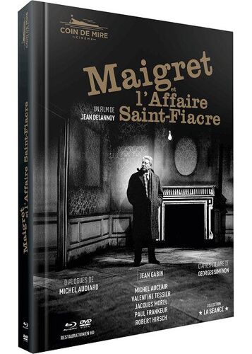 Maigret Et L'affaire Saint-Fiacre - Édition Mediabook Limitée Et Numérotée - Blu-Ray + Dvd + Livret