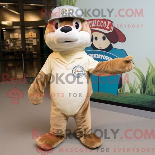 Costume De Mascotte Redbrokoly De Salade César Vert Forêt Personnage Habillé Avec Une Jupe Plissée Et Des Pinces À Chaussures