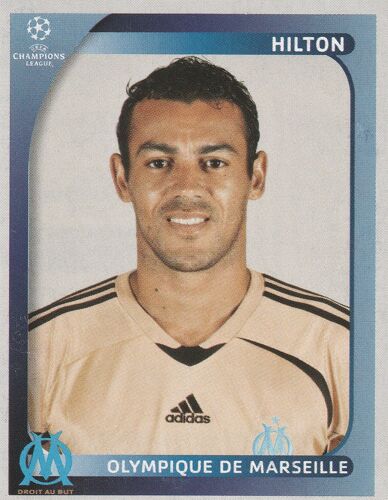 Stickers Image Panini - Champions League 2008 / 2009 - N°372 - Hilton - Olympique De Marseille
