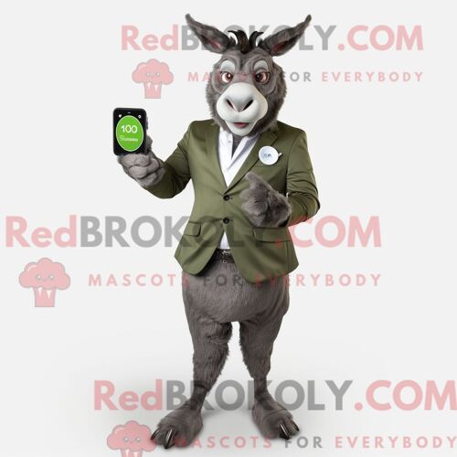 Personnage De Costume De Mascotte Redbrokoly De Lettre D Amour De Lavande Habillé Avec Un Débardeur Et Des Bandeaux