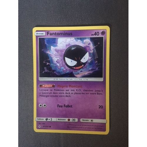 (684) Fantominus 67/214 Pokemon