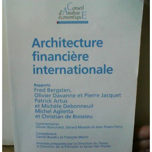 Architecture Financière Internationale