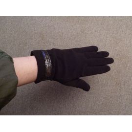 Gants Noir Et Argenté- Isotoner