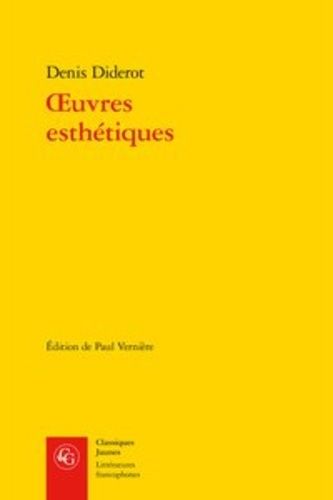 Oeuvres Esthétiques