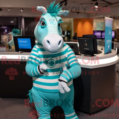 Costume De Mascotte Redbrokoly De Salade César Turquoise Personnage Habillé D Une Robe De Mariée Et De Noeuds Papillons