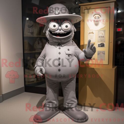 Costume De Mascotte Redbrokoly De Maroon Ray Habillé Avec Une Mini Robe Et Des Lunettes De Lecture