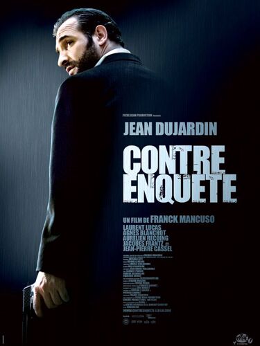 Contre Enquête - Véritable Affiche De Cinéma Pliée - Format 120x160 Cm - De Franck Mancuso Avec Jean Dujardin, Laurent Lucas, Agnès Blanchot, Aurélien Recoing, Jean-Pierre Cassel, Jacques Frantz- 2007