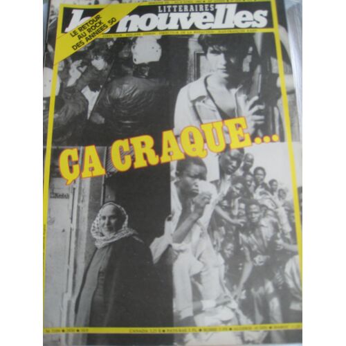 Les Nouvelles Littéraires 01 Avril 1982 N° 2830 Ça Craque Dans Le Monde