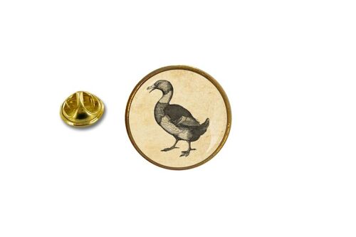 Pins Pin Badge Pin's Metal Avec Pince Papillon Canard Vintage