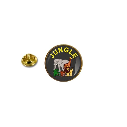 Pins Pin Badge Pin's Metal Avec Pince Papillon Animal Jungle