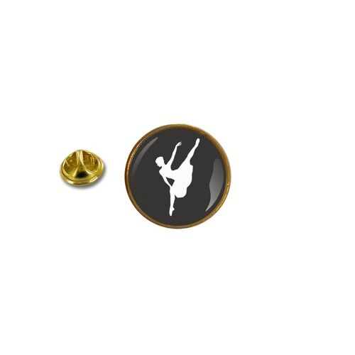 Pins Pin Badge Pin's Metal Avec Pince Papillon Danse Classique Danseuse